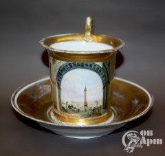 Чайная пара "Виды Санкт-Петербурга"
